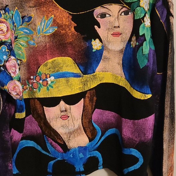 Kolorway USA womens button down sweater - Picture 12 of 15